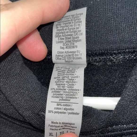 New Unisex Gildan Heavy Blend Besame Mucho Pullover Hoodie Size XL . - Picture 6 of 12